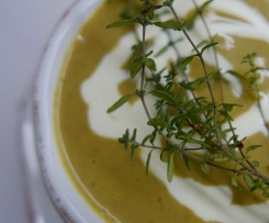 Maronencremesuppe mit Madeira
