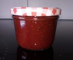 Erdbeer-Basilikum Marmelade (super lecker)