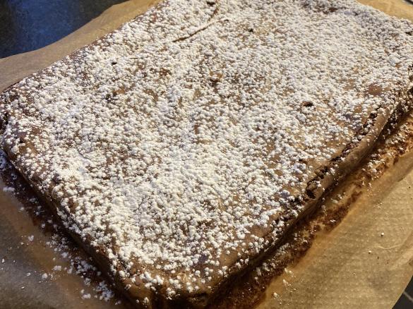 Einfache Lebkuchen - Brownies