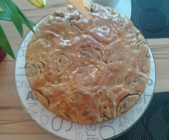 Nussschneckenkuchen (vegan)