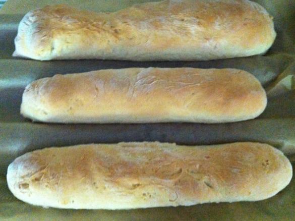 Baguette (Ruck Zuck-Teig geht im Ofen)