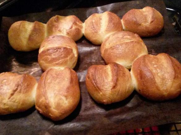 Sonntagsbrötchen nach dem Rezept Slava.com.de