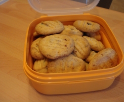 Kokos-Cranberry-Cookies