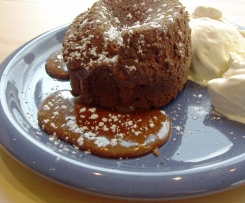heiße Schoko Törtchen - Mouelleux chocolat Noir