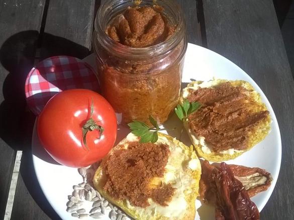 Tomatensonne-Aufstrich, vegan