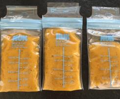 Variation Möhren- Zucchini- Kartoffelbrei ab dem 6. Monat