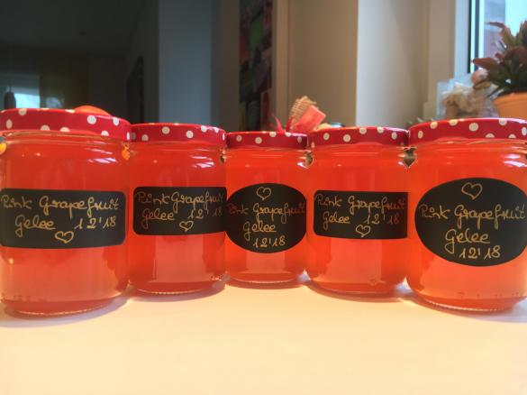 Pink Grapefruit Gelee