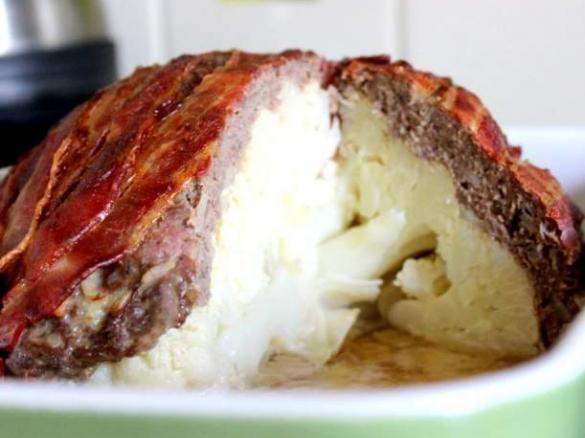 Blumenkohl-Bombe - low carb