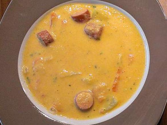 Schnelle Gemüsesuppe