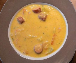 Schnelle Gemüsesuppe