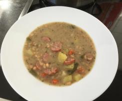 Weisse Bohnensuppe