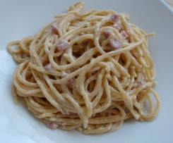 schnelle italienische Spaghetti Carbonara - megalecker