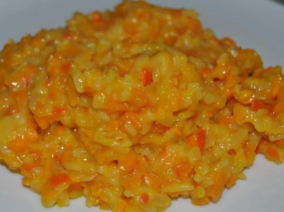 Nudel "Risotto" mit Kürbis