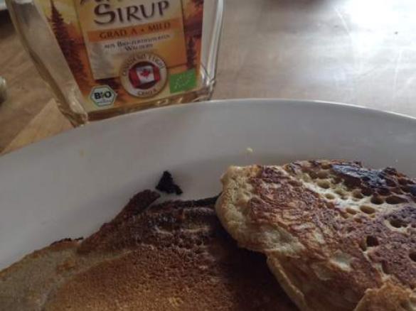 Kanadische Buchweizenpfannkuchen