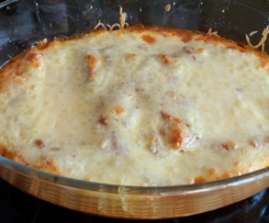 Gefüllte Canneloni mit Hackfleisch-Frischkäse-Füllung