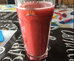 Rhabarber Himbeer Smoothie