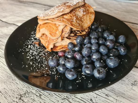 Bananen-Pancakes LowCarb wenig Kalorien