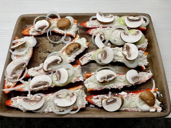 Gefüllte Spitzpaprika LowCarb