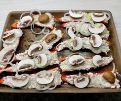 Gefüllte Spitzpaprika LowCarb