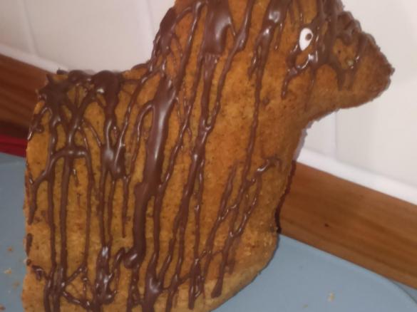 Eierlikör-Nuss-Osterlamm