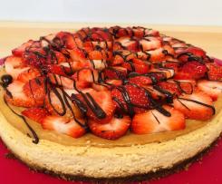 Erdbeer Karamell Cheesecake