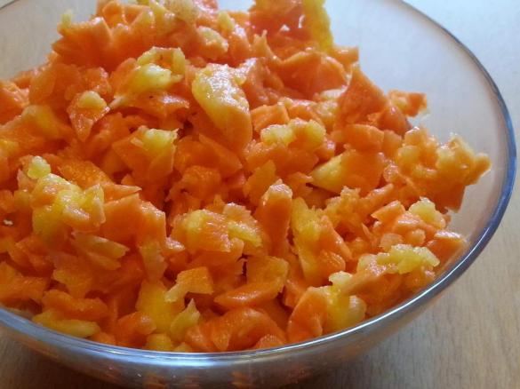 Möhrenrohkost - Variante der punktearmen Variante von Ines WW geeignet