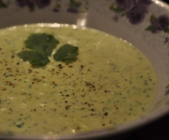 Petersilienschaumsüppchen