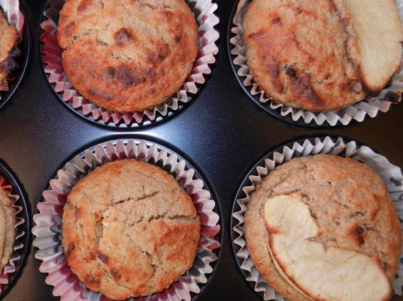 Apfelmuffins vegan