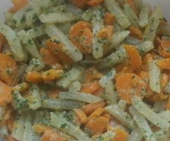 Kohlrabi-Möhrengemüse (fast lowfett 30)