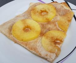 Apfel-Zimt Flammkuchen