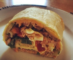 Thunfisch Wrap Low Carb