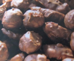 Schokoladennüsse mit Karamell