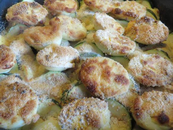 Überbackene Senf-Eier