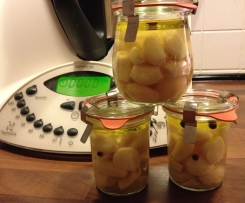 Eingelegter Knoblauch