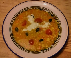 Orientalische Linsensuppe