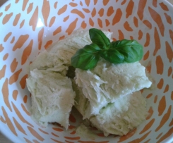 Zitronen/Basilikum Eis