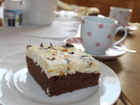 Aprikosen Strudelkuchen