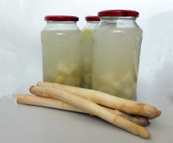 Feine Spargelsuppe auf Vorrat