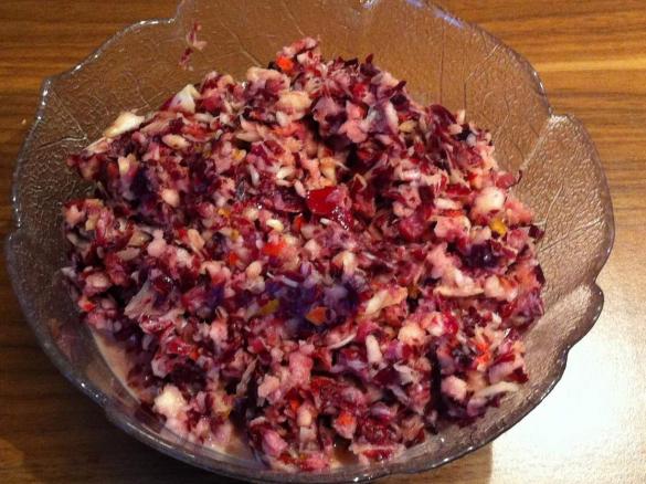 Radicchio-Speck-Salat