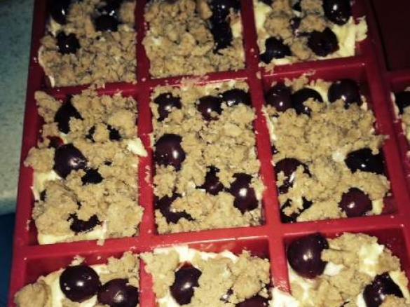 Kirsch-Schokostreusel-Kuchen 9er Tch...Form