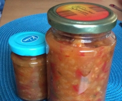 Birnen Paprika Chutney