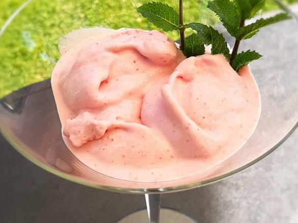 Erdbeer Mascapone Eis