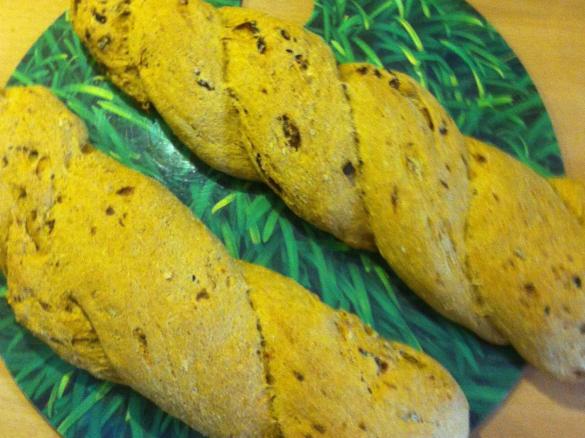 Tomaten-Zwiebel-Brot WW