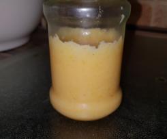 Nicole leckere Mango-Bananen Marmelade mit weißer Schokolade