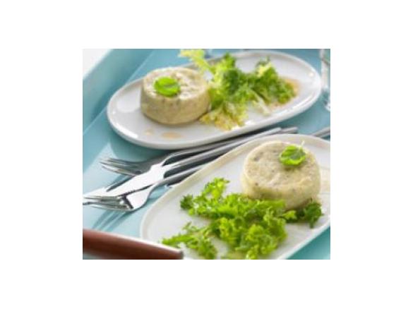 Blauschimmelkäse-Flan