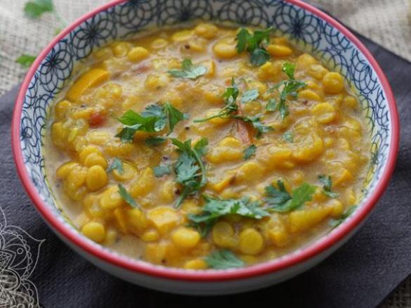 Zucchini Linsen Curry