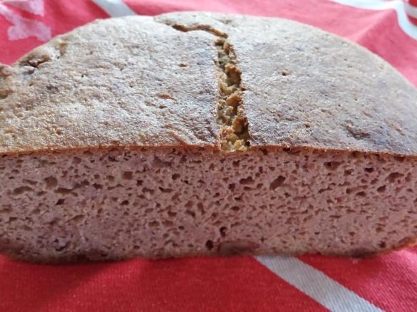 No knead bread - glutenfrei zuckerfrei