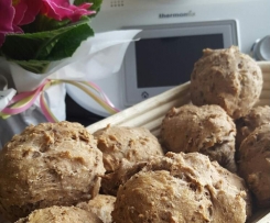 Dinkel-Wallnuss-Brötchen