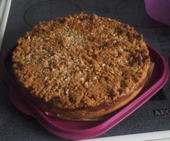 Kirschen Apfel Streuselkuchen vegan