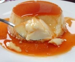 Frankreich Karamellpudding Creme Flan
